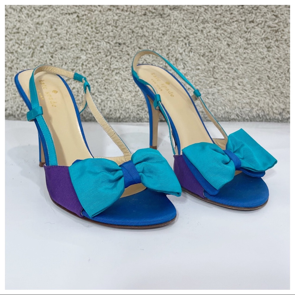 Kate Spade 'Stella' Slingback Heels EUC